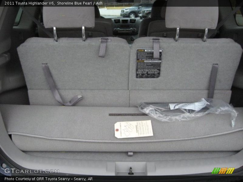 Shoreline Blue Pearl / Ash 2011 Toyota Highlander V6
