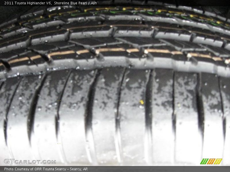 Shoreline Blue Pearl / Ash 2011 Toyota Highlander V6