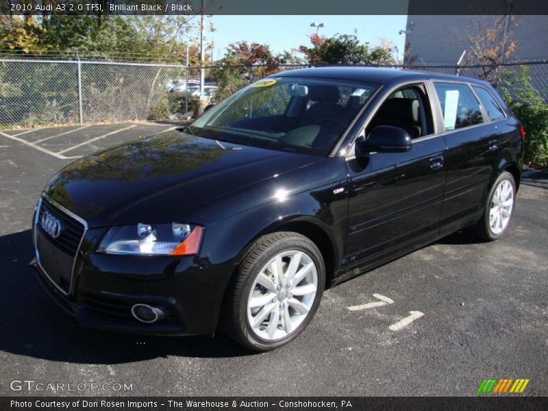 Front 3/4 View of 2010 A3 2.0 TFSI