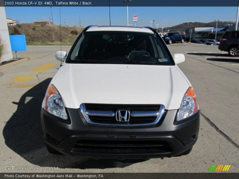 Taffeta White / Black 2003 Honda CR-V EX 4WD