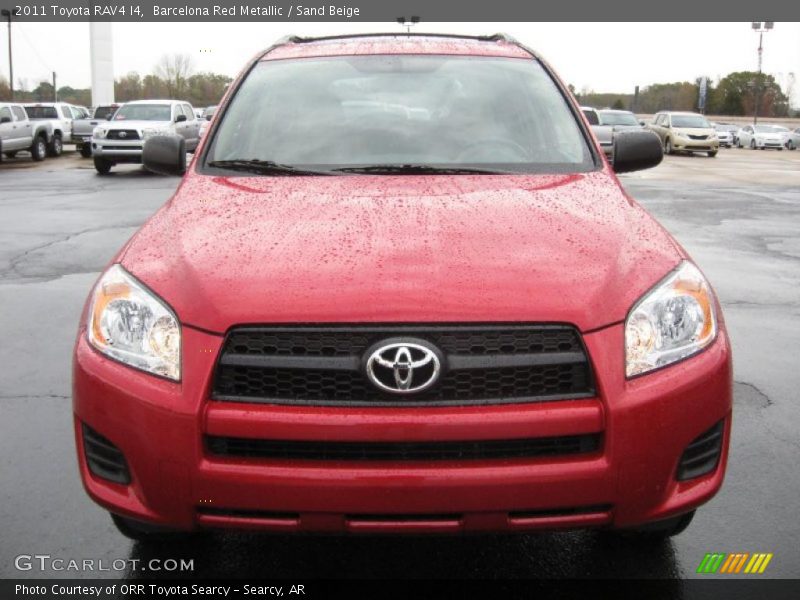 Barcelona Red Metallic / Sand Beige 2011 Toyota RAV4 I4