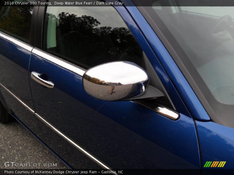 Deep Water Blue Pearl / Dark Slate Gray 2010 Chrysler 300 Touring