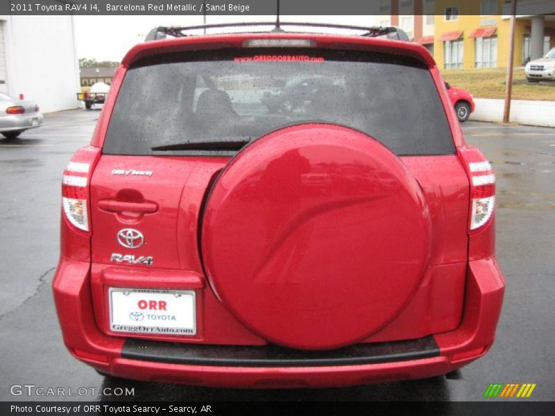 Barcelona Red Metallic / Sand Beige 2011 Toyota RAV4 I4