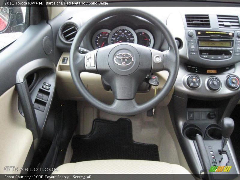 Dashboard of 2011 RAV4 I4