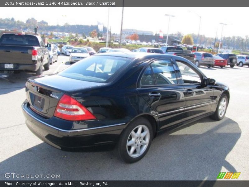 Black / Charcoal 2003 Mercedes-Benz C 240 4Matic Sedan