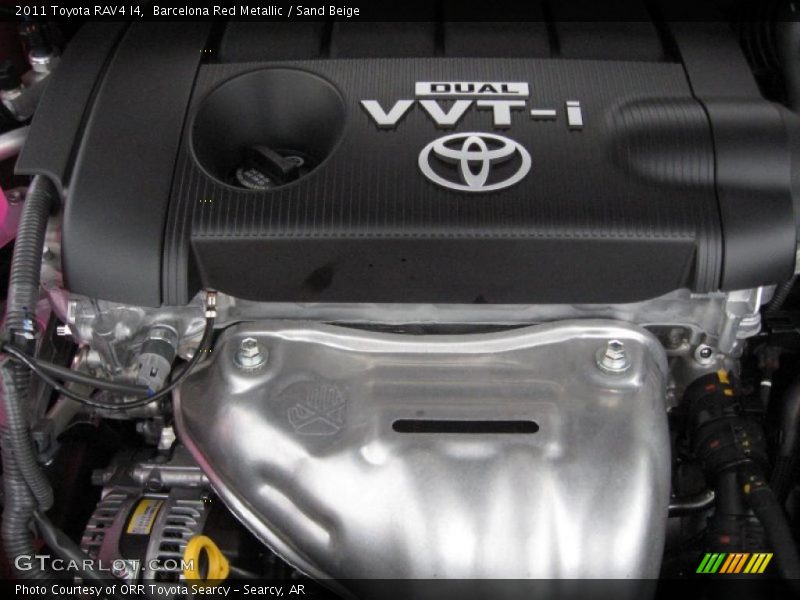  2011 RAV4 I4 Engine - 2.5 Liter DOHC 16-Valve Dual VVT-i 4 Cylinder