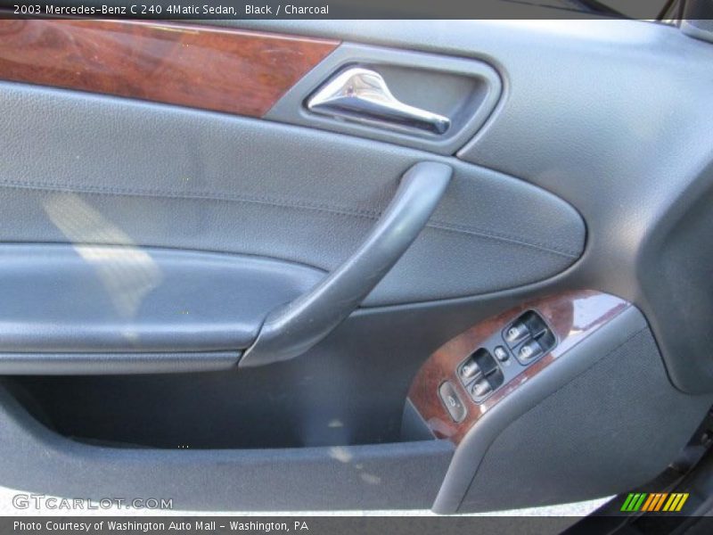 Black / Charcoal 2003 Mercedes-Benz C 240 4Matic Sedan