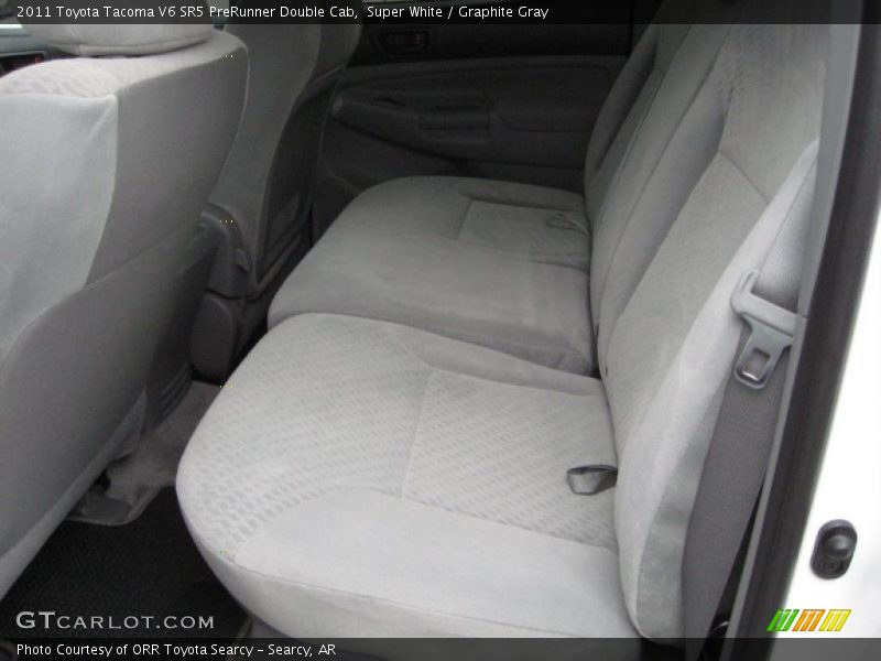  2011 Tacoma V6 SR5 PreRunner Double Cab Graphite Gray Interior