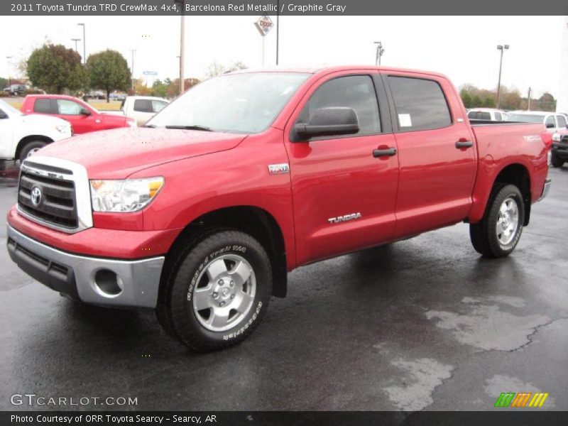  2011 Tundra TRD CrewMax 4x4 Barcelona Red Metallic