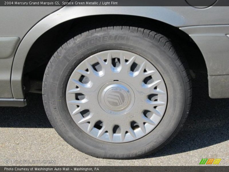 Spruce Green Metallic / Light Flint 2004 Mercury Grand Marquis GS