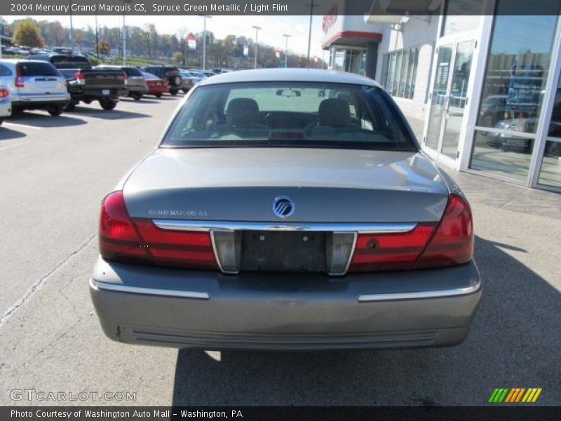 Spruce Green Metallic / Light Flint 2004 Mercury Grand Marquis GS
