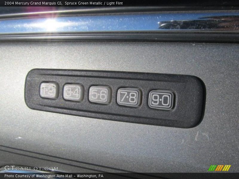 Spruce Green Metallic / Light Flint 2004 Mercury Grand Marquis GS