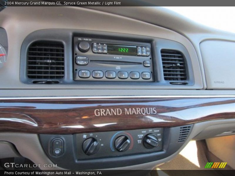 Spruce Green Metallic / Light Flint 2004 Mercury Grand Marquis GS
