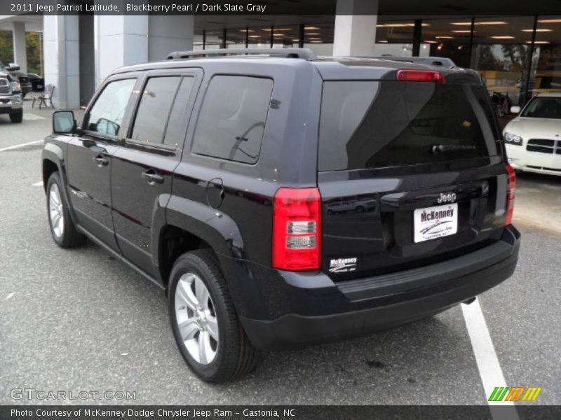 Blackberry Pearl / Dark Slate Gray 2011 Jeep Patriot Latitude