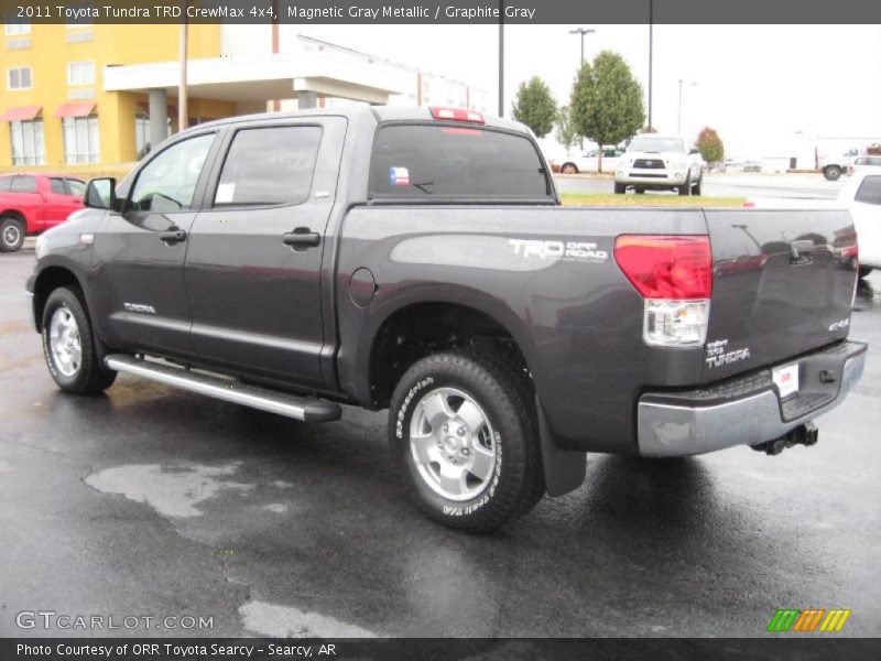 Magnetic Gray Metallic / Graphite Gray 2011 Toyota Tundra TRD CrewMax 4x4