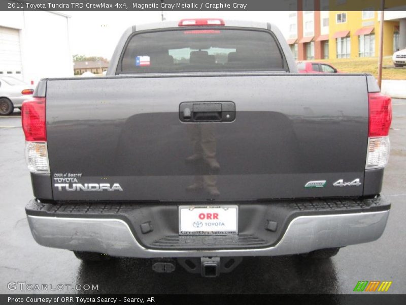 Magnetic Gray Metallic / Graphite Gray 2011 Toyota Tundra TRD CrewMax 4x4