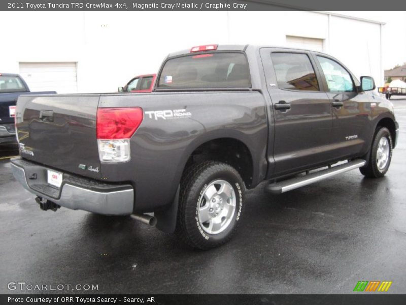 Magnetic Gray Metallic / Graphite Gray 2011 Toyota Tundra TRD CrewMax 4x4
