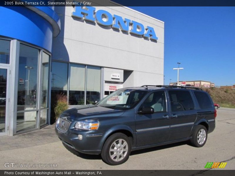 Slatestone Metallic / Gray 2005 Buick Terraza CX