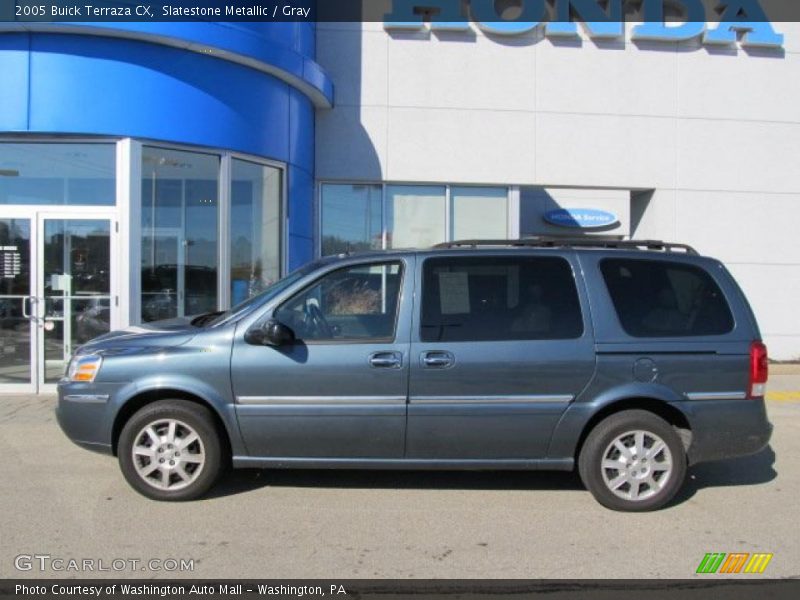 Slatestone Metallic / Gray 2005 Buick Terraza CX