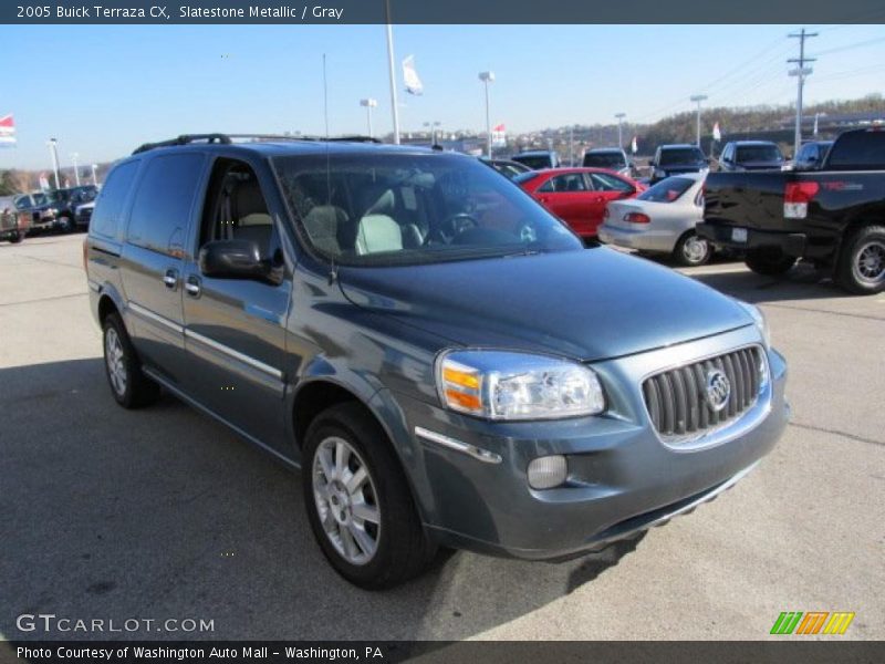 Slatestone Metallic / Gray 2005 Buick Terraza CX
