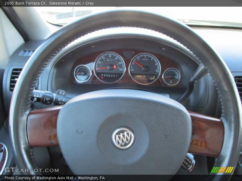 Slatestone Metallic / Gray 2005 Buick Terraza CX