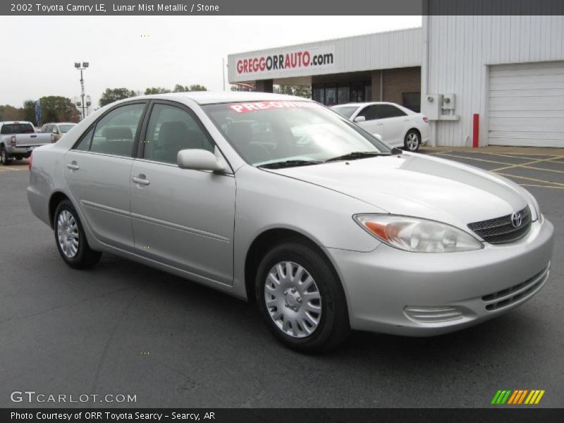 Lunar Mist Metallic / Stone 2002 Toyota Camry LE