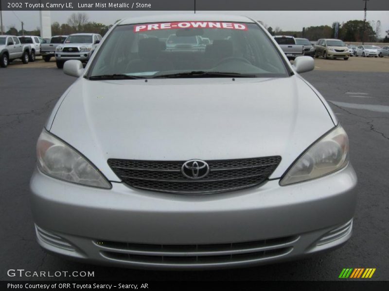 Lunar Mist Metallic / Stone 2002 Toyota Camry LE