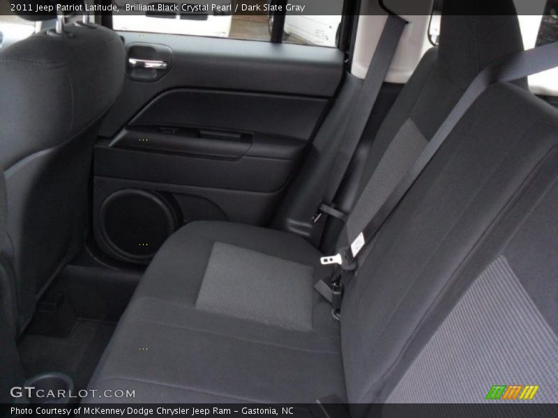 Brilliant Black Crystal Pearl / Dark Slate Gray 2011 Jeep Patriot Latitude