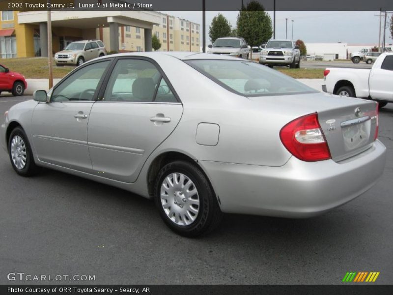 Lunar Mist Metallic / Stone 2002 Toyota Camry LE