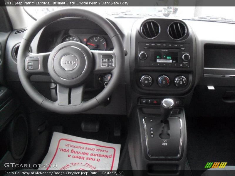 Dashboard of 2011 Patriot Latitude