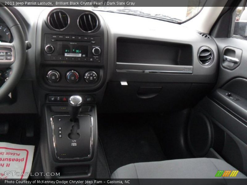 Dashboard of 2011 Patriot Latitude