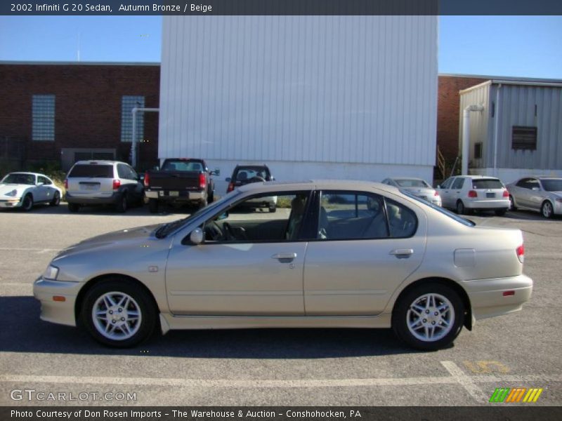  2002 G 20 Sedan Autumn Bronze