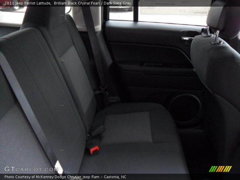 Brilliant Black Crystal Pearl / Dark Slate Gray 2011 Jeep Patriot Latitude