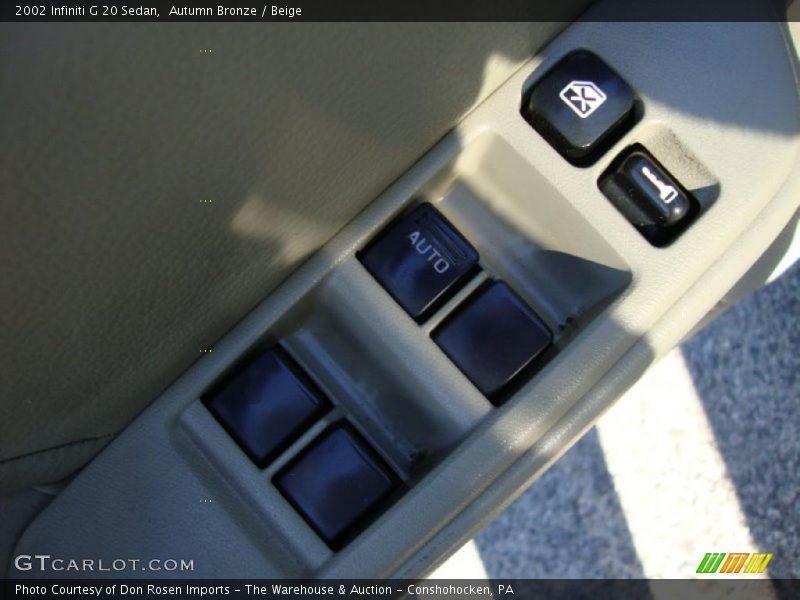 Autumn Bronze / Beige 2002 Infiniti G 20 Sedan