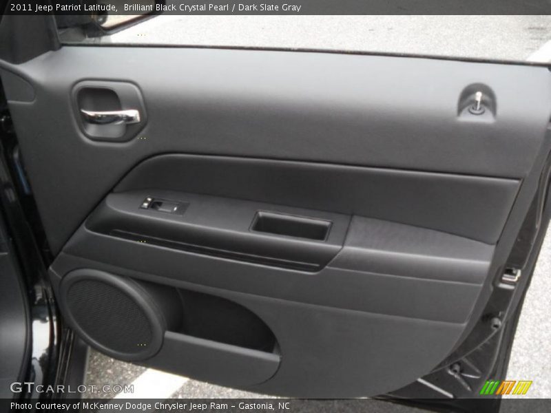 Brilliant Black Crystal Pearl / Dark Slate Gray 2011 Jeep Patriot Latitude