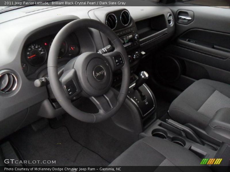 Dark Slate Gray Interior - 2011 Patriot Latitude 