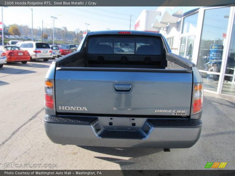 Steel Blue Metallic / Gray 2006 Honda Ridgeline RTS