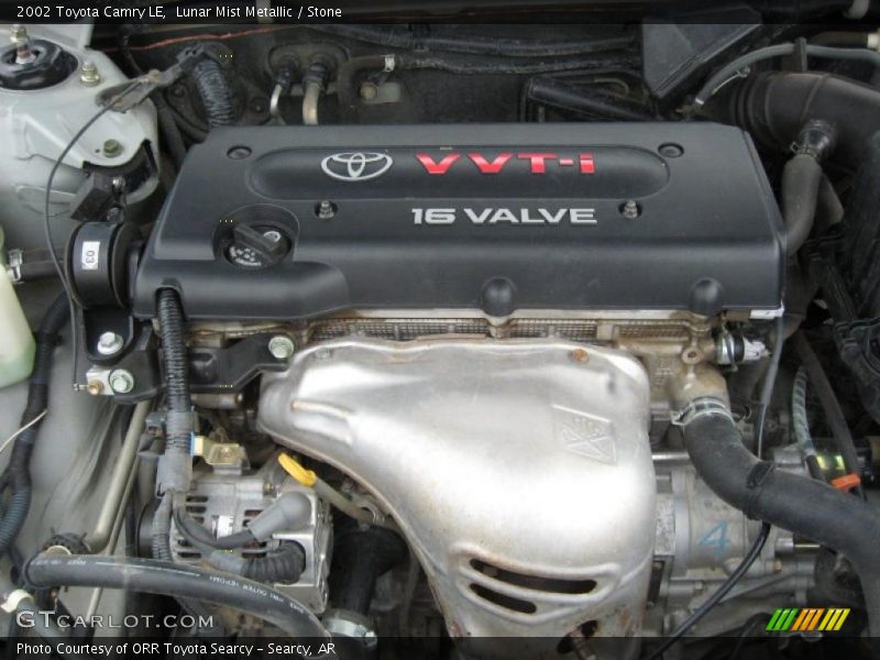 Lunar Mist Metallic / Stone 2002 Toyota Camry LE