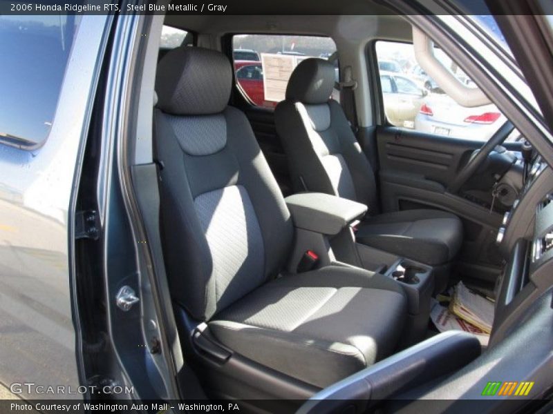 Steel Blue Metallic / Gray 2006 Honda Ridgeline RTS