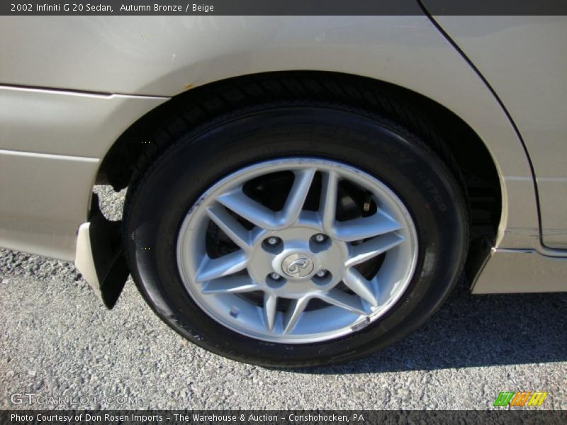 Autumn Bronze / Beige 2002 Infiniti G 20 Sedan