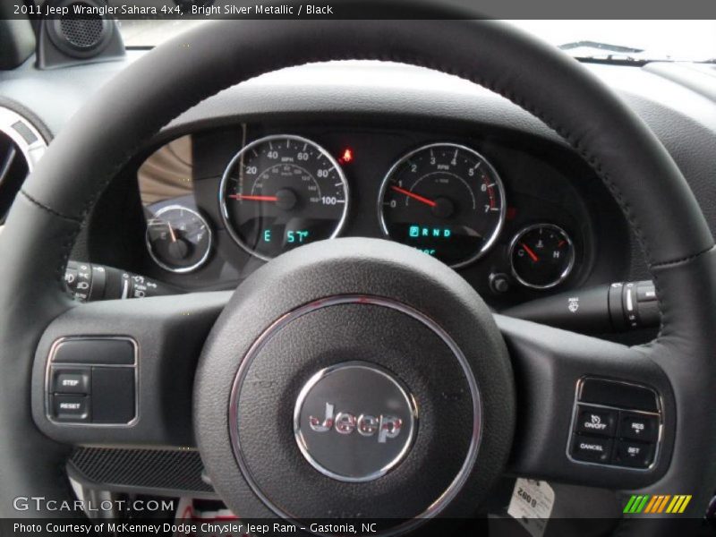  2011 Wrangler Sahara 4x4 Steering Wheel