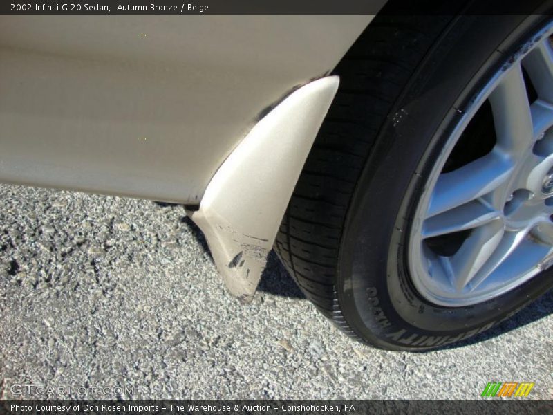 Autumn Bronze / Beige 2002 Infiniti G 20 Sedan