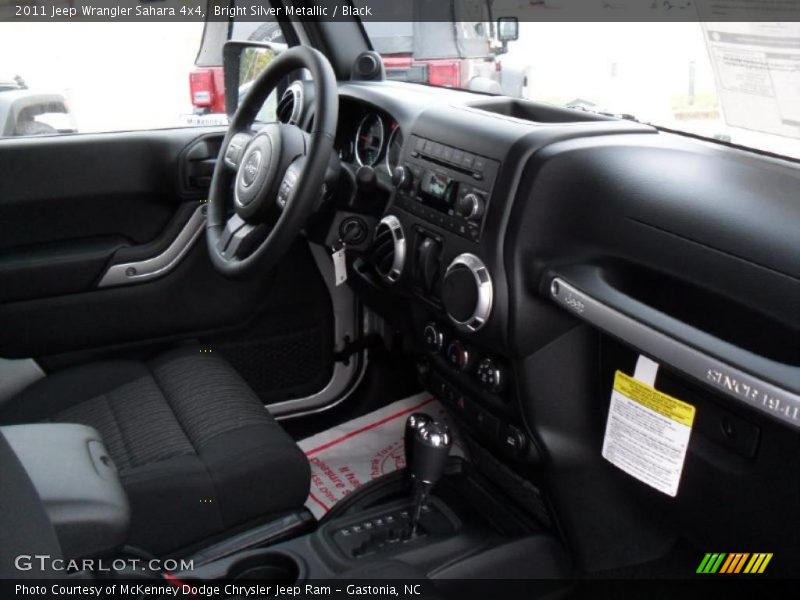 Dashboard of 2011 Wrangler Sahara 4x4
