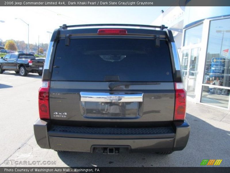 Dark Khaki Pearl / Dark Slate Gray/Light Graystone 2006 Jeep Commander Limited 4x4