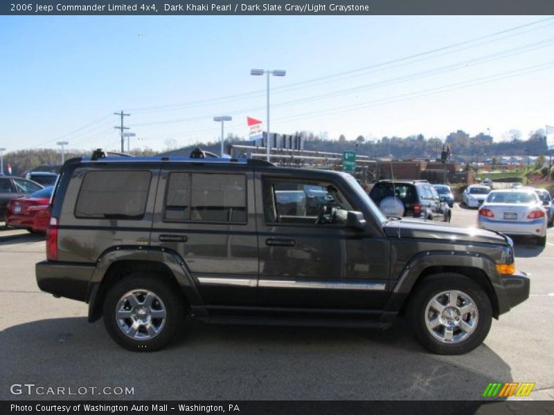 Dark Khaki Pearl / Dark Slate Gray/Light Graystone 2006 Jeep Commander Limited 4x4