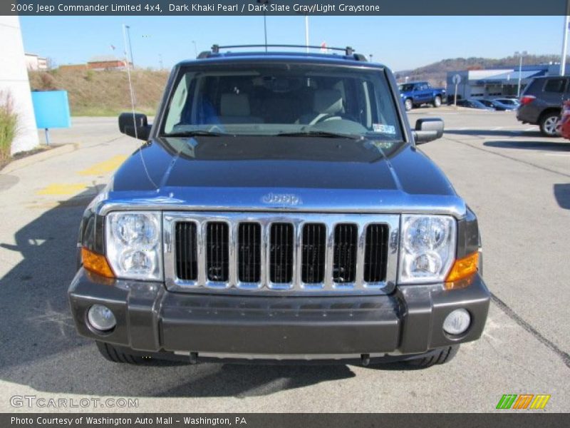 Dark Khaki Pearl / Dark Slate Gray/Light Graystone 2006 Jeep Commander Limited 4x4