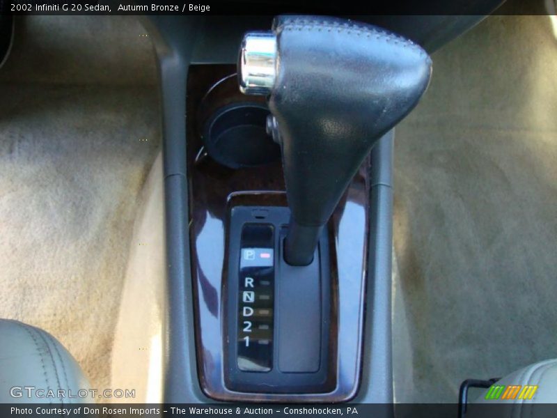  2002 G 20 Sedan 4 Speed Automatic Shifter