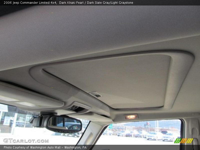 Dark Khaki Pearl / Dark Slate Gray/Light Graystone 2006 Jeep Commander Limited 4x4