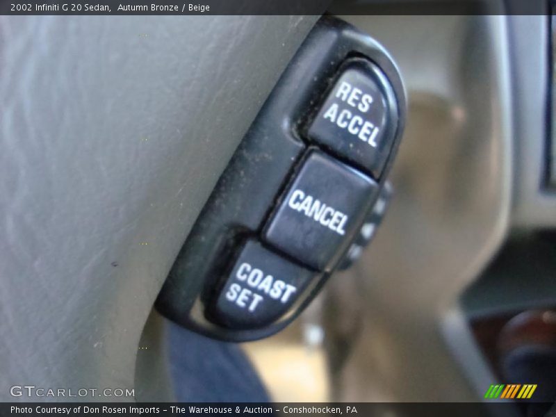 Autumn Bronze / Beige 2002 Infiniti G 20 Sedan