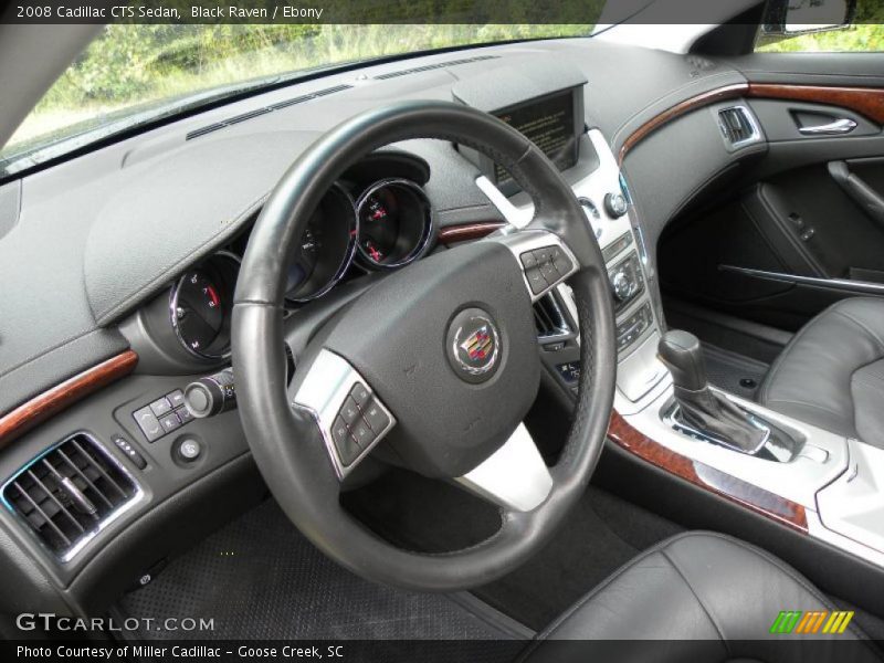 Black Raven / Ebony 2008 Cadillac CTS Sedan